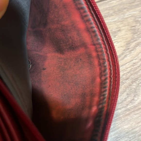 Longchamp Leather red wallet - Picture 8 of 13